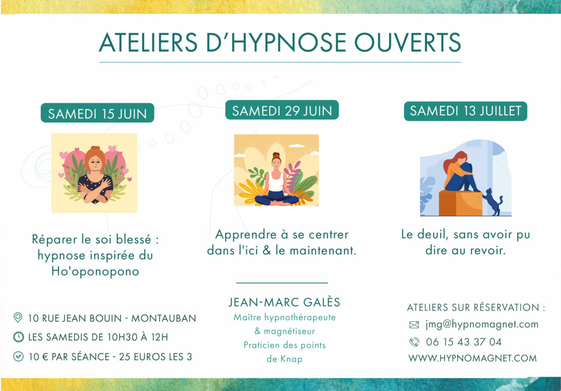 ateliers d'hypnose hypnomagnet